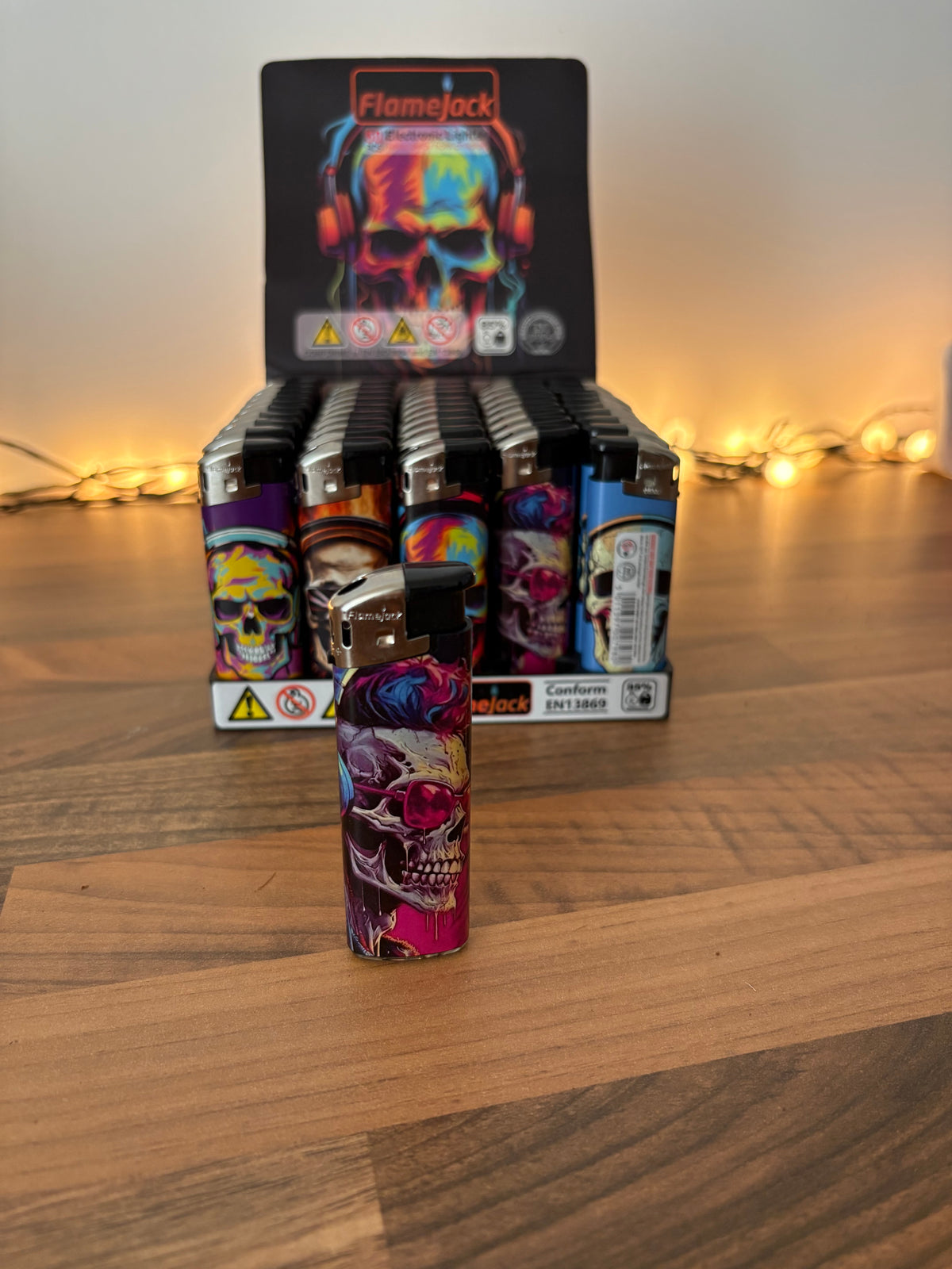 Flamejack electronic skull lighter