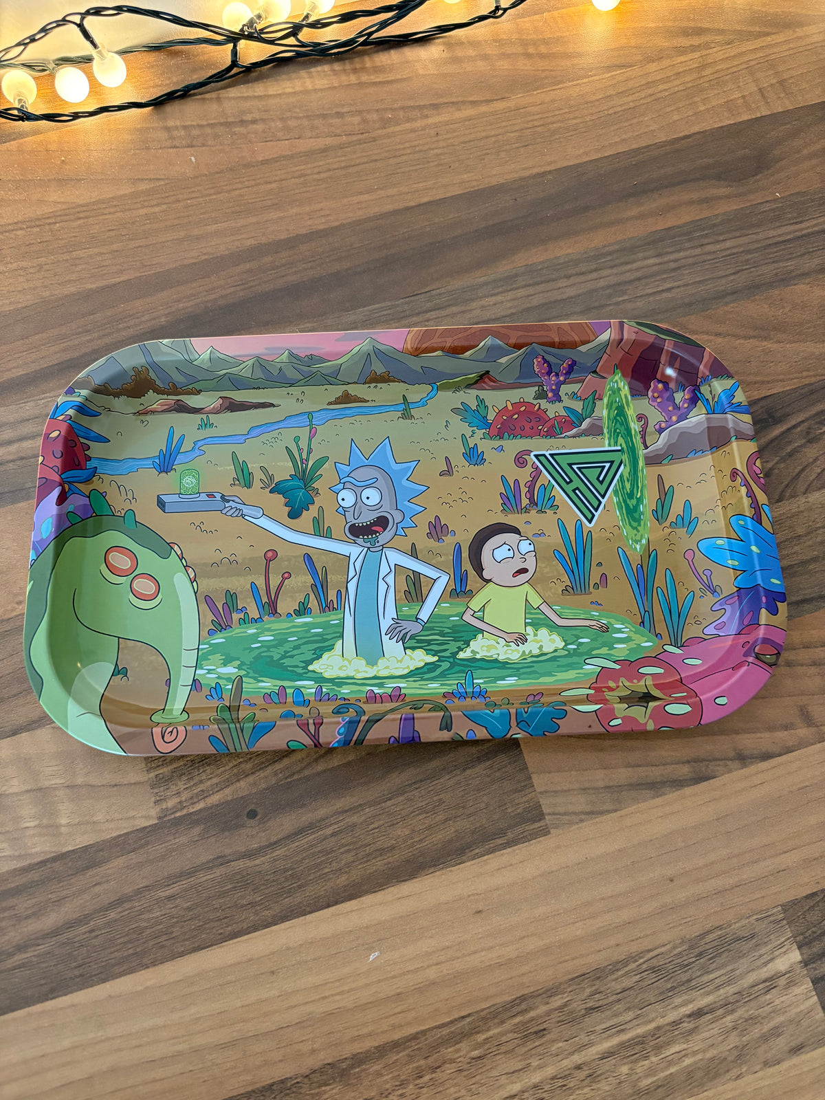 Rick and Morty rolling tray