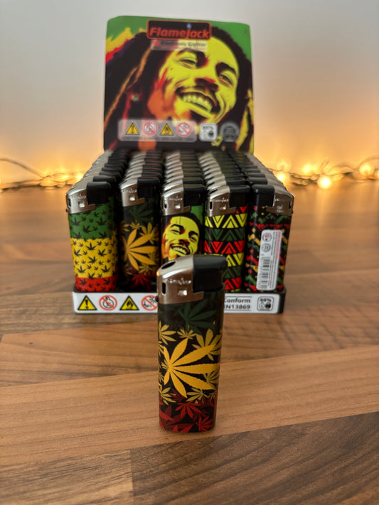 Flamejack Rasta leaf lighter
