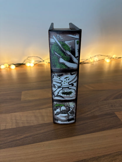 Doner wooden stash book